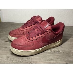 Size 6.5 - Nike Air Force 1 Premium Team Red W